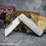 C. Risner Ohio River Jack: Jigged Titanium - Sheepfoot S90V