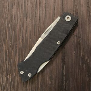 Rough Ryder Lockback Black G10 Handles Clip Point in G10 RR2178 knife for sale