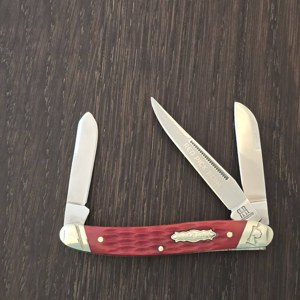 Rough Ryder Stockman Red Pick Bone RR1682 – gallery image 4