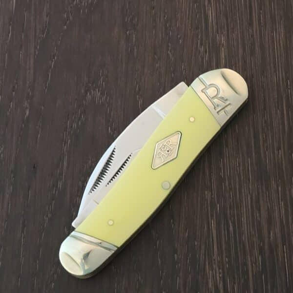 Rough Ryder Swayback Whittler in Yellow Synthetic RR1741 – gallery image 1