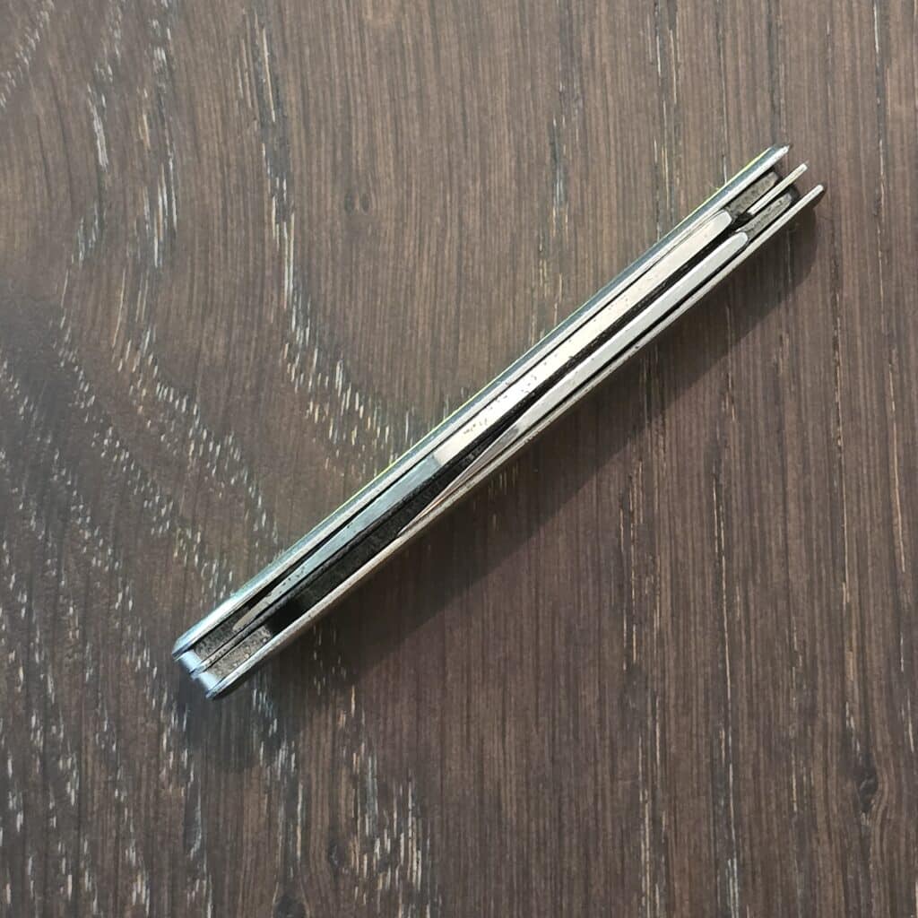 Ambassador USA Vintage Advertising "Occident Elevators" Cap Lifter and Clip Blade – gallery image 2