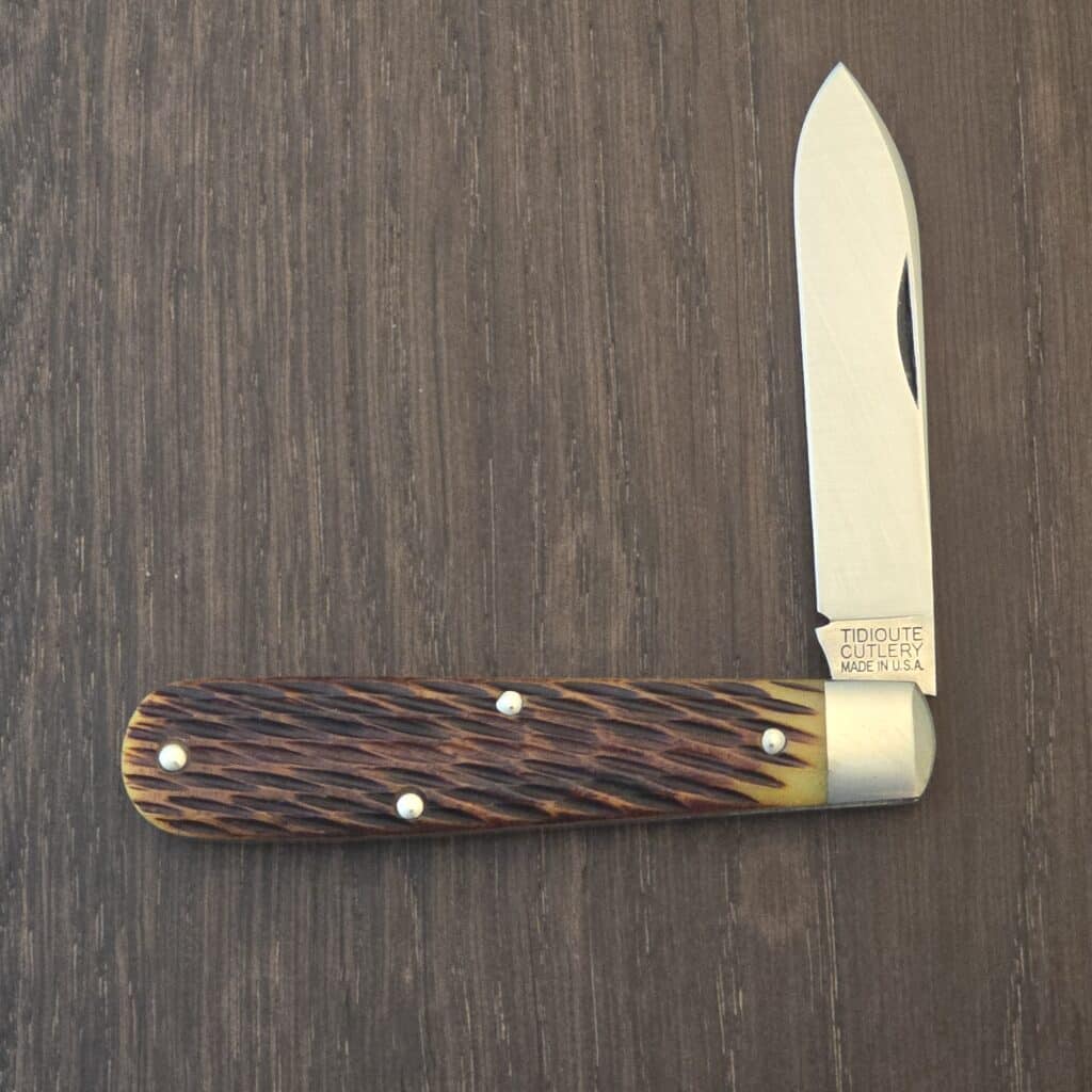 Great Eastern Cutlery #152118 Antique Yellow Jigged Bone knife for sale