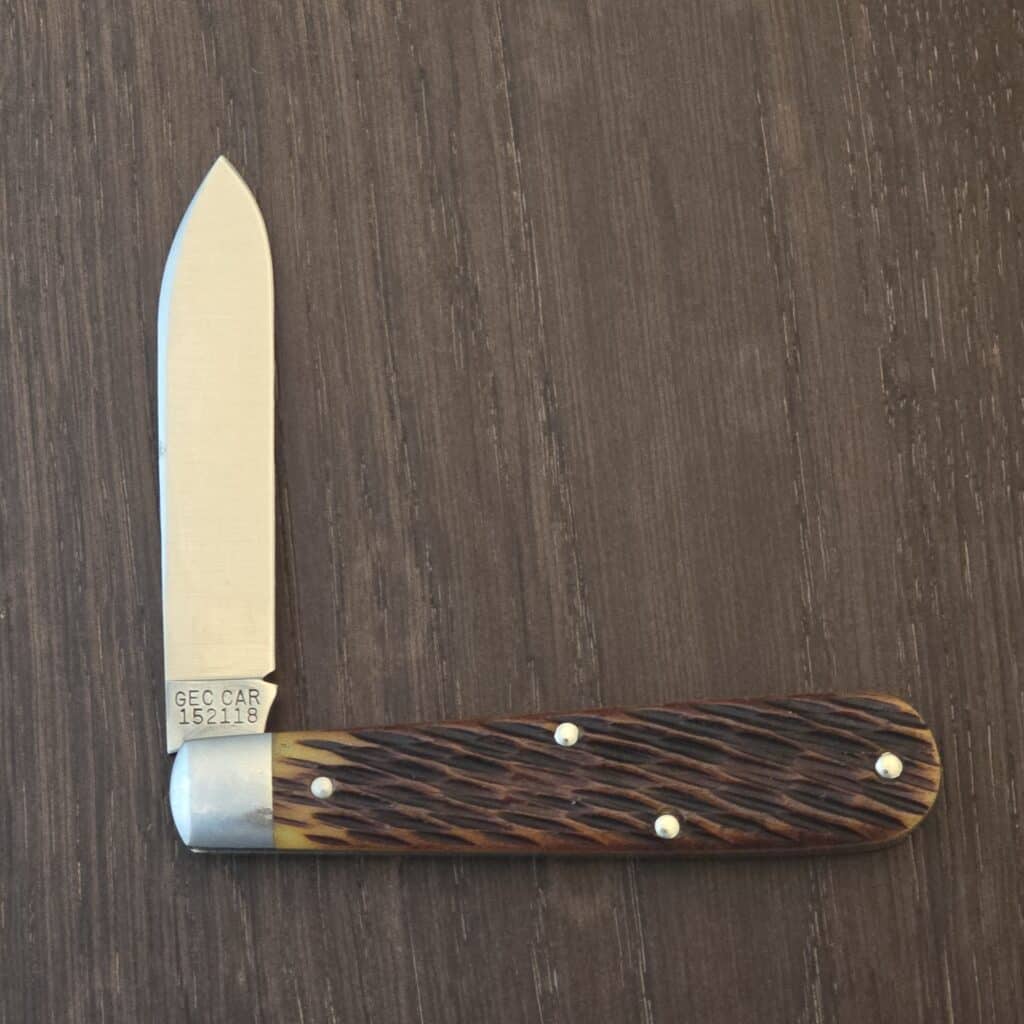 Great Eastern Cutlery #152118 Antique Yellow Jigged Bone knife for sale