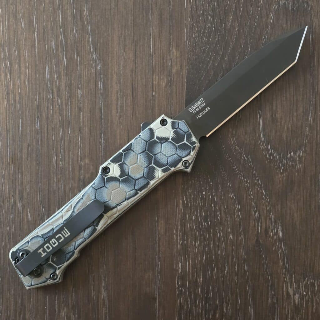 Hogue USA Compound Elishewitz in CPM S30V H0002068 knife for sale