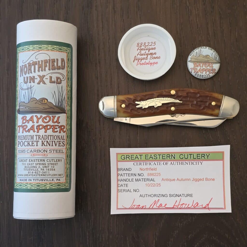 Great Eastern Cutlery #888225 Antique Autumn Jigged Bone PROTOTYPE – gallery image 4