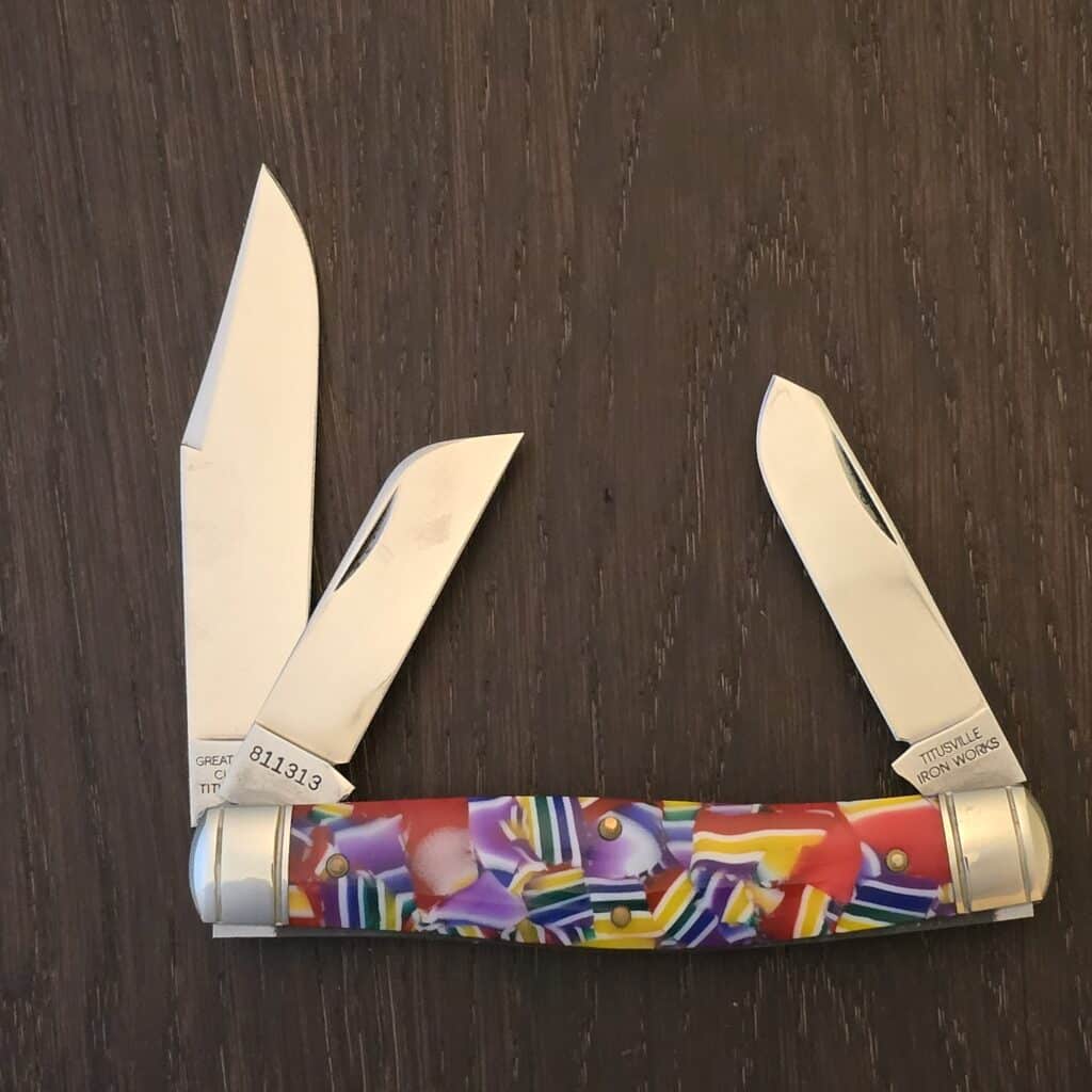 Great Eastern Cutlery #811313 Mardi Gras Acrylic – gallery image 2