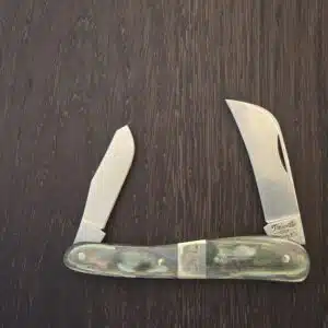 Titusville Cutlery Rooster Comb in Genuine Black Lip Pearl with Cigar Band by Daniels 2025 (1 of 10) knife for sale