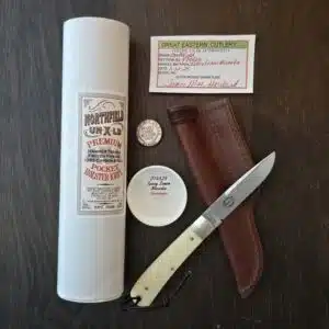 Great Eastern Cutlery #394124 Natural Linen Micarta 1 of 50 For