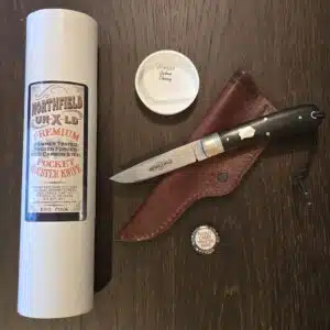 Great Eastern Cutlery #P74525 Stingray Pocket Cary Holster Knife in Gabon Ebony knife for sale