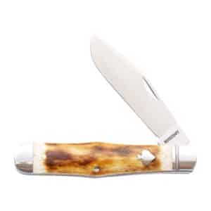 RoseCraft Blades Cumberland River Coke Bottle Toasted White Bone RCT026-TWB knife for sale