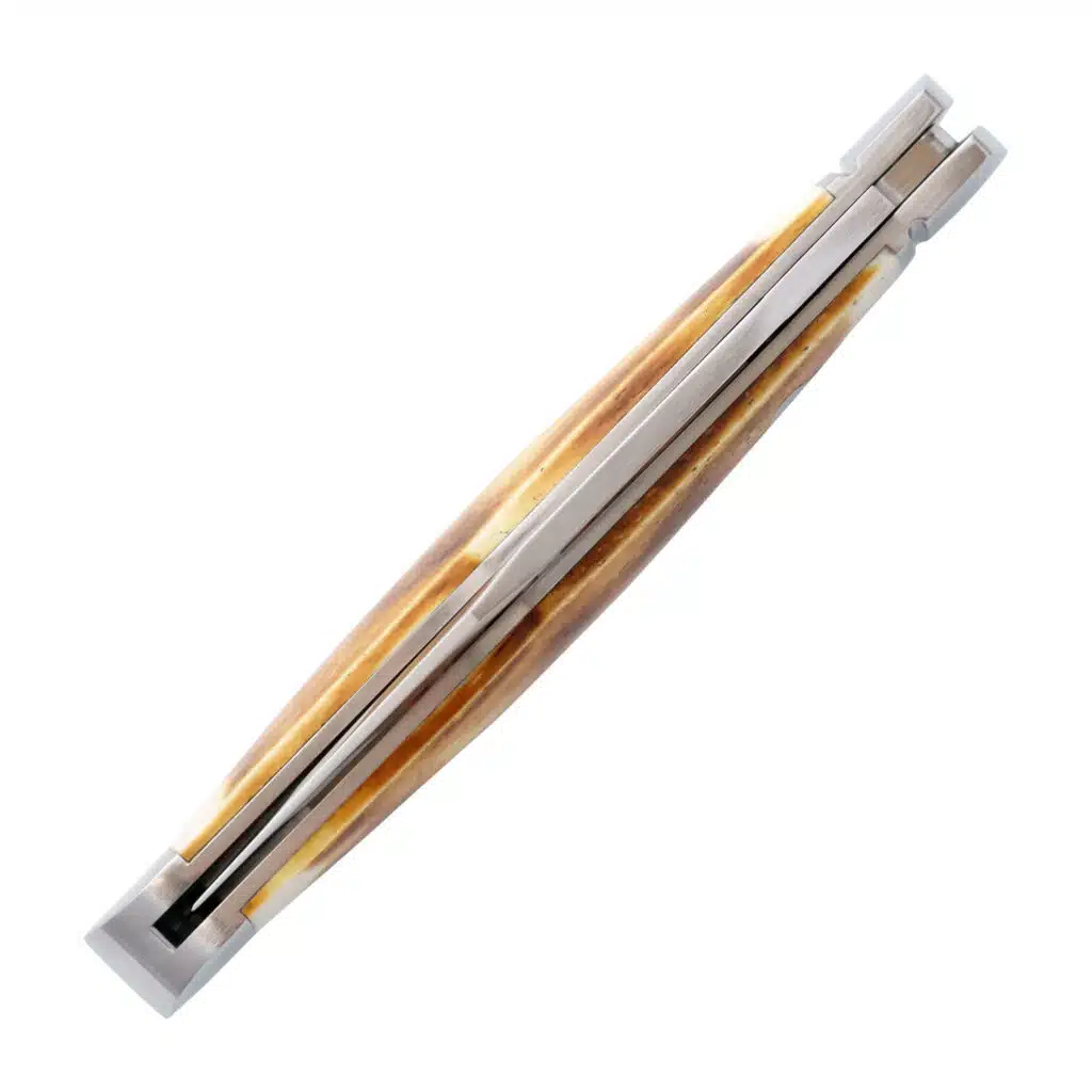 RoseCraft Blades Cumberland River Coke Bottle Toasted White Bone RCT026-TWB knife for sale