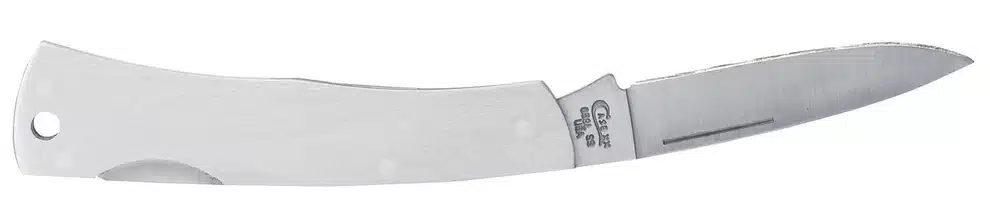 Case XX USA Brushed Stainless Steel Executive Lockback M1059L SS NO 00004 knife for sale