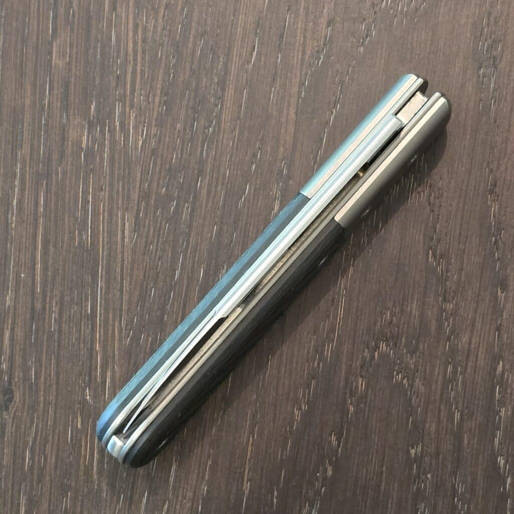 Lionsteel Italy CK Edition in M390 and Carbon Fiber Scales – gallery image 2