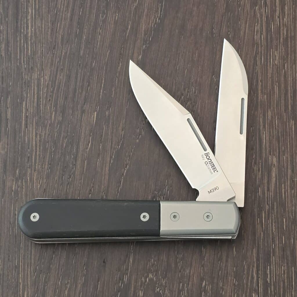 Lionsteel Italy CK Edition in M390, Titanium and Ebony Scales – gallery image 4