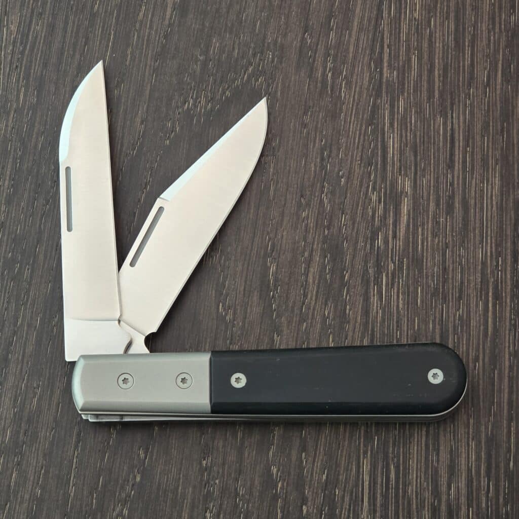 Lionsteel Italy CK Edition in M390, Titanium and Ebony Scales – gallery image 3