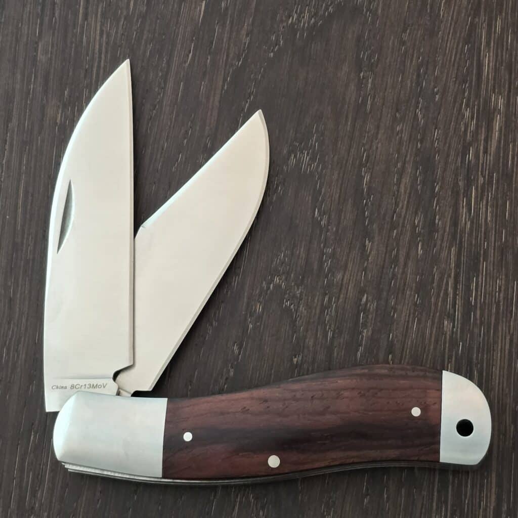 A.G. Russell Sowbelly Cocobolo Trapper 8CR13MOV – gallery image 3
