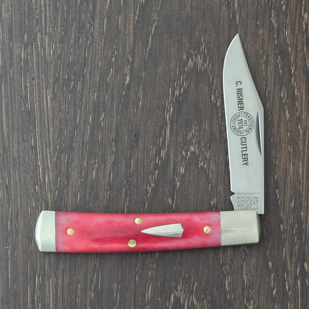 Great Eastern Cutlery #941125 EC Smooth Red Bone SFO for TPK – gallery image 2