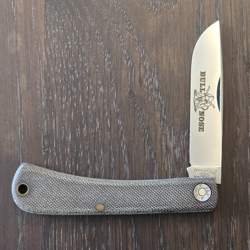 GEC #715118 OD Green Canvas Micarta 1 of 28 – gallery image 2