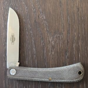 GEC #715118 OD Green Canvas Micarta 1 of 28 knife for sale