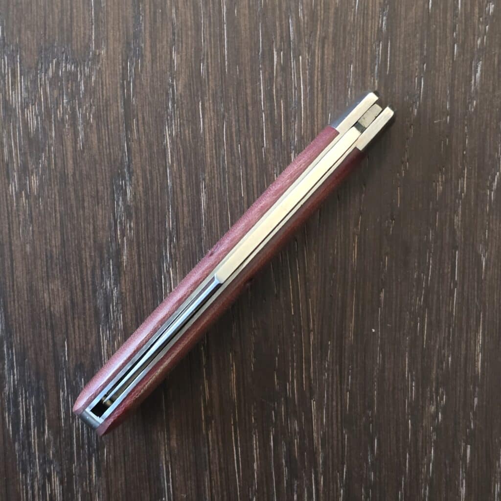 Great Eastern Cutlery #151118 Red Linen Micarta – gallery image 3