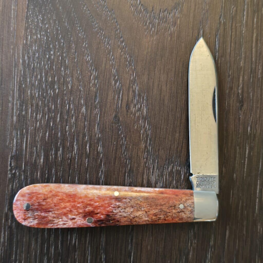 Great Eastern Cutlery #152118 With Custom Dyed Giraffe Bone Scales (gently used, no tube) – gallery image 4