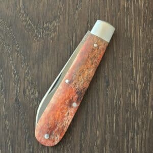 Great Eastern Cutlery #152118 With Custom Dyed Giraffe Bone Scales (gently used, no tube) knife for sale