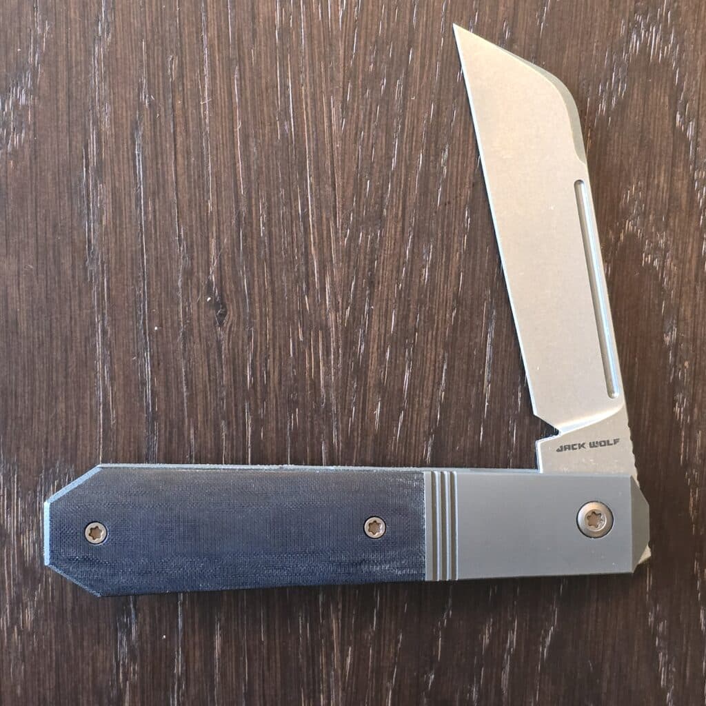 Jack Wolf AFTER HOURS JACK - Black Micarta and S90V ***previously owned – gallery image 3