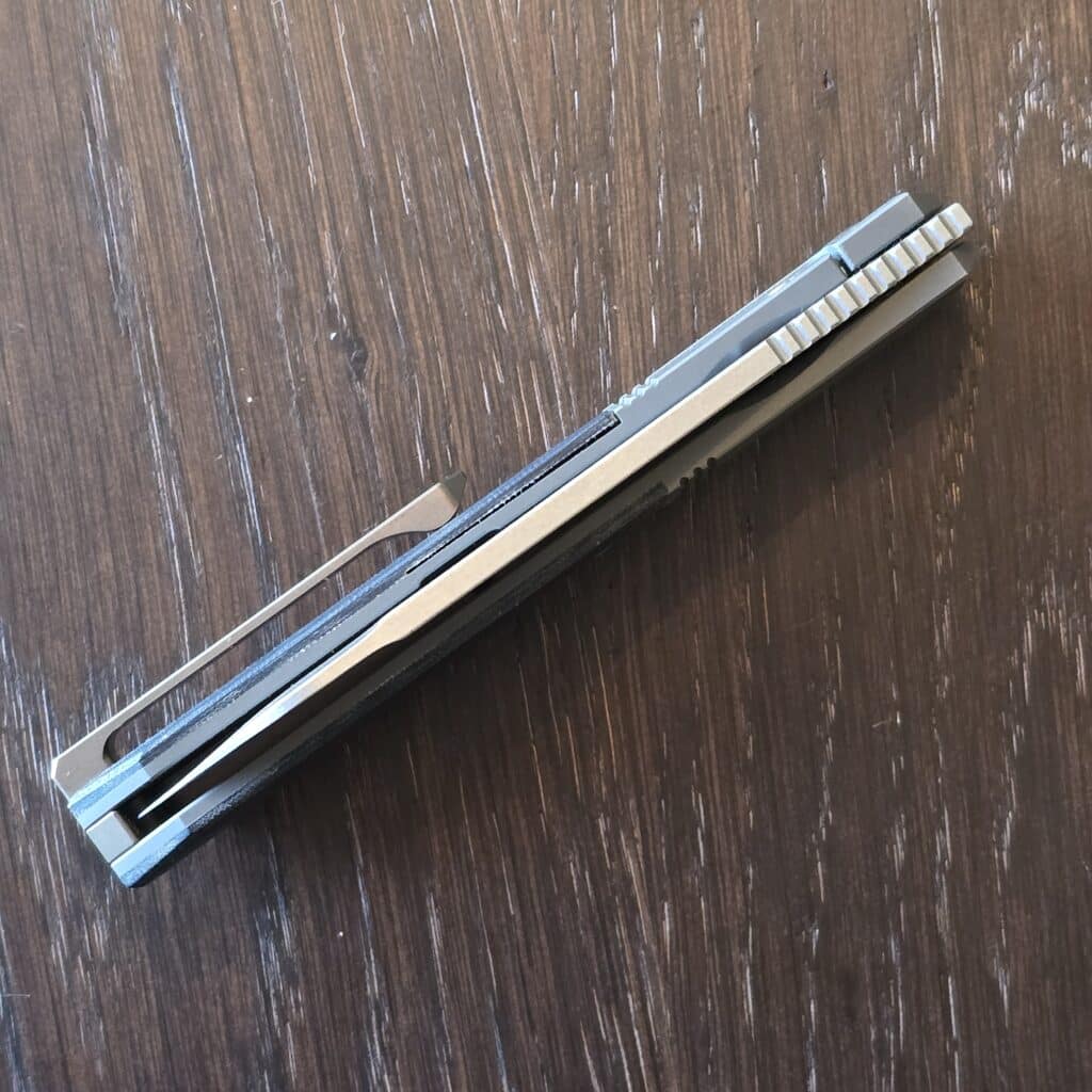 Jack Wolf AFTER HOURS JACK - Black Micarta and S90V ***previously owned – gallery image 2
