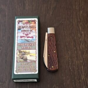 Beaver Falls Brown Jigged Bone Jack Knife By Cooper Cutlery - Schatt & Morgan 2024 knife for sale