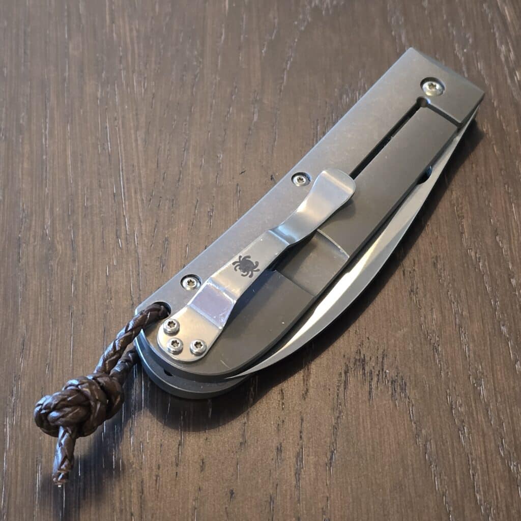 Spyderco Sleash Wharncliffe in Aluminum and CTS-XHP Taichung Taiwan – gallery image 4