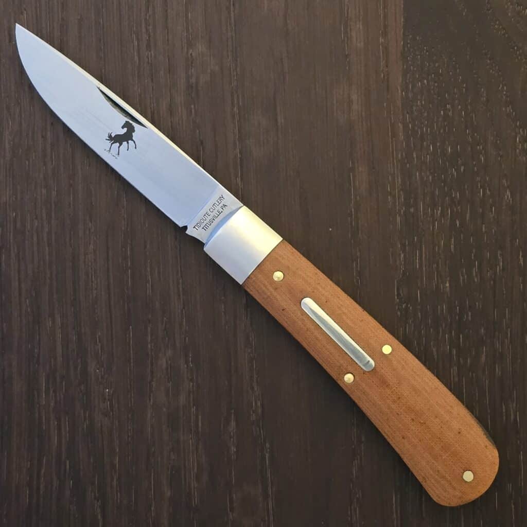 Great Eastern Cutlery #745125 Tan Linen Micarta – gallery image 4