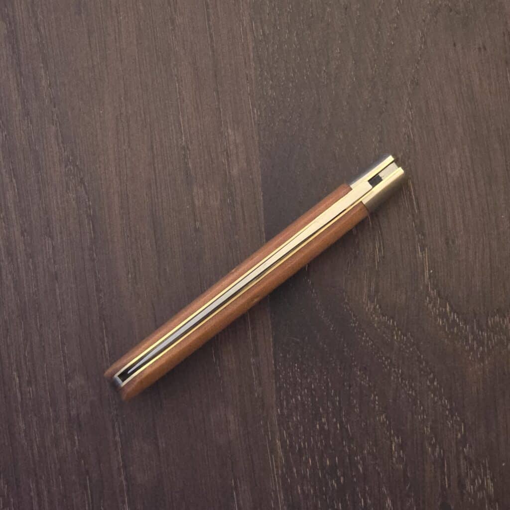 Great Eastern Cutlery #745125 Tan Linen Micarta PROTOTYPE – gallery image 2