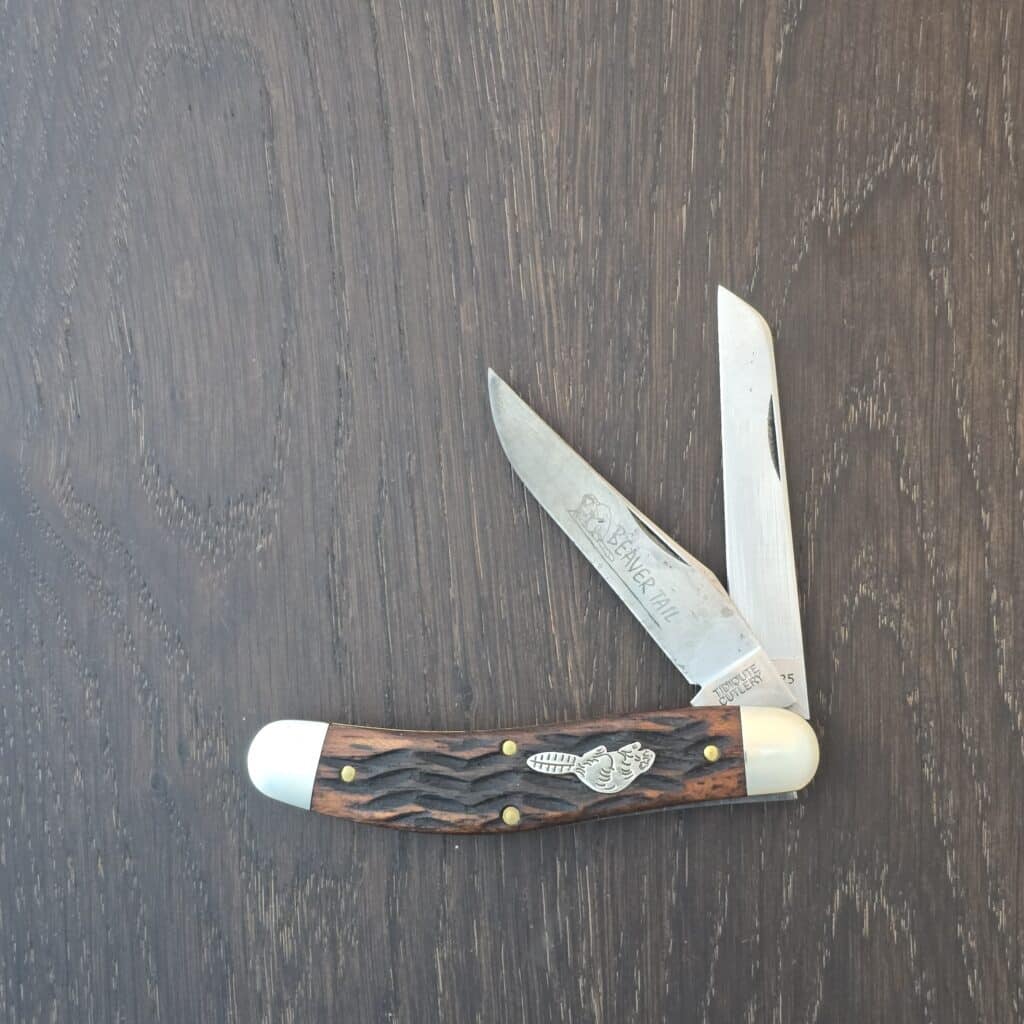 Great Eastern Cutlery #888225 Jigged Brazilian Cherry USED – gallery image 3
