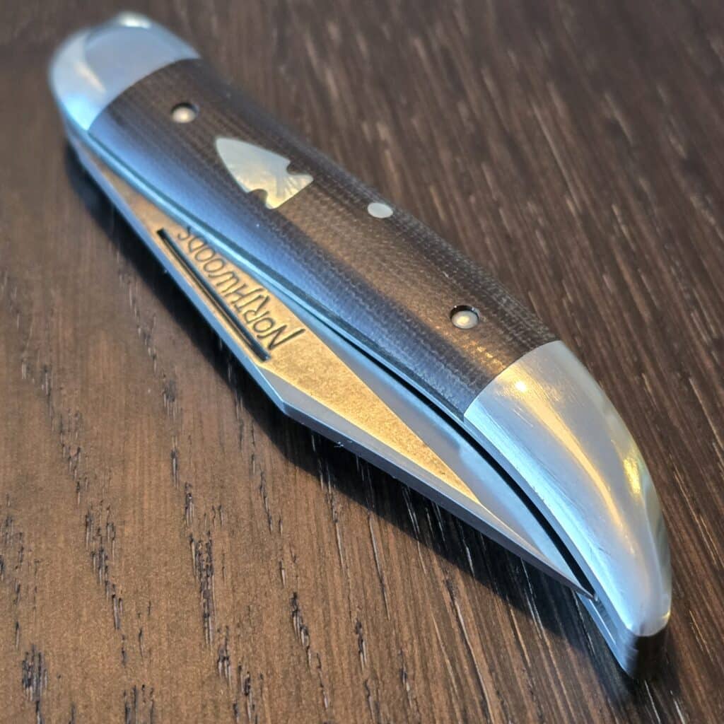 Northwoods Coolidge Jack in OD Green Canvas Micarta by Great Eastern Cutlery – gallery image 4