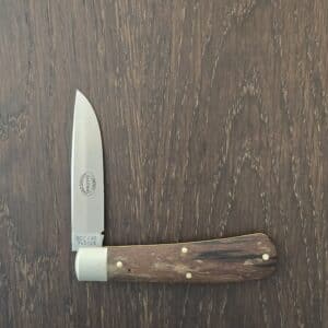 Great Eastern Cutlery #745125 Brush Finished Spalted Ebony PROTOTYPE knife for sale