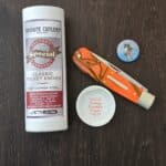 Great Eastern Cutlery #745125 Orange Scramble Acrylic 1 of 33 knife for sale