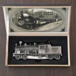 Vintage Heisler 2 Truck 1918 Train Knife " Iron Horse" knife for sale