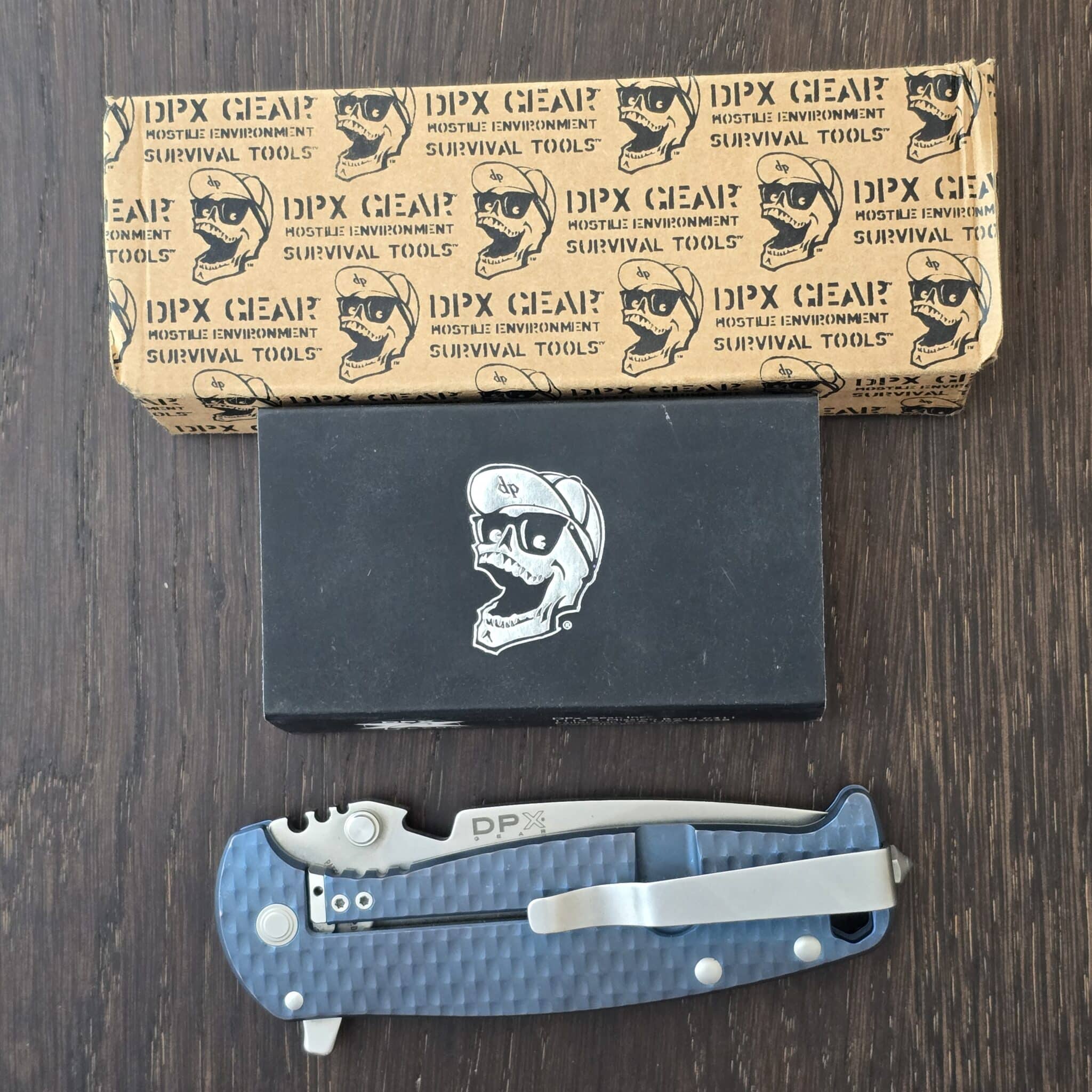 DPx Gear HEST/F 3.0 3D Ti Flipper M390 | TSA Knives