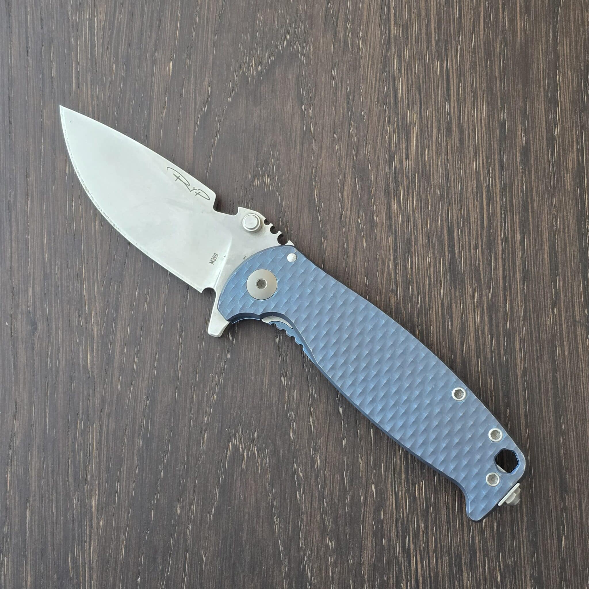 DPx Gear HEST/F 3.0 3D Ti Flipper M390 | TSA Knives