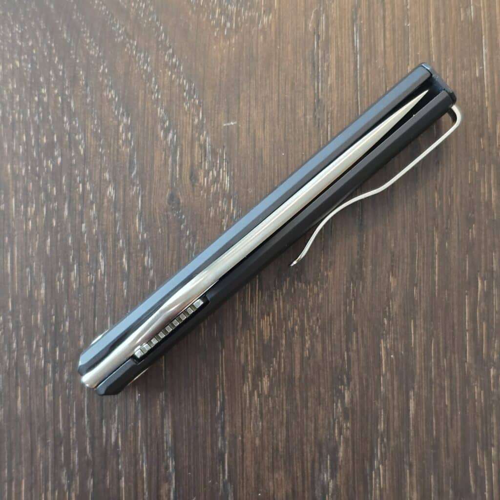 Spyderco C272ALBKP Essenza Italy N690Co Aluminum Linerlock Riccardo Gobbato Rave – gallery image 4
