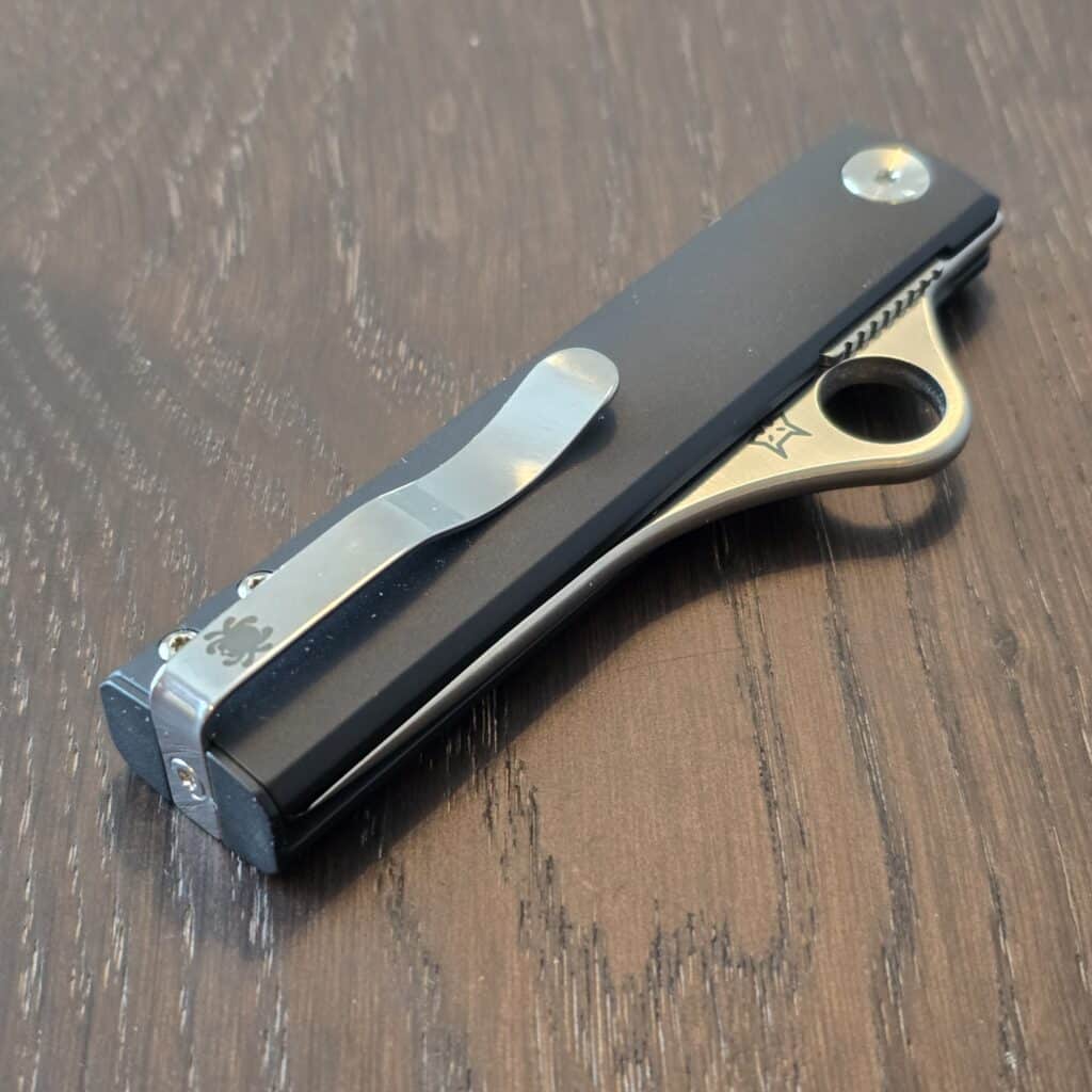 Spyderco C272ALBKP Essenza Italy N690Co Aluminum Linerlock Riccardo Gobbato Rave – gallery image 3