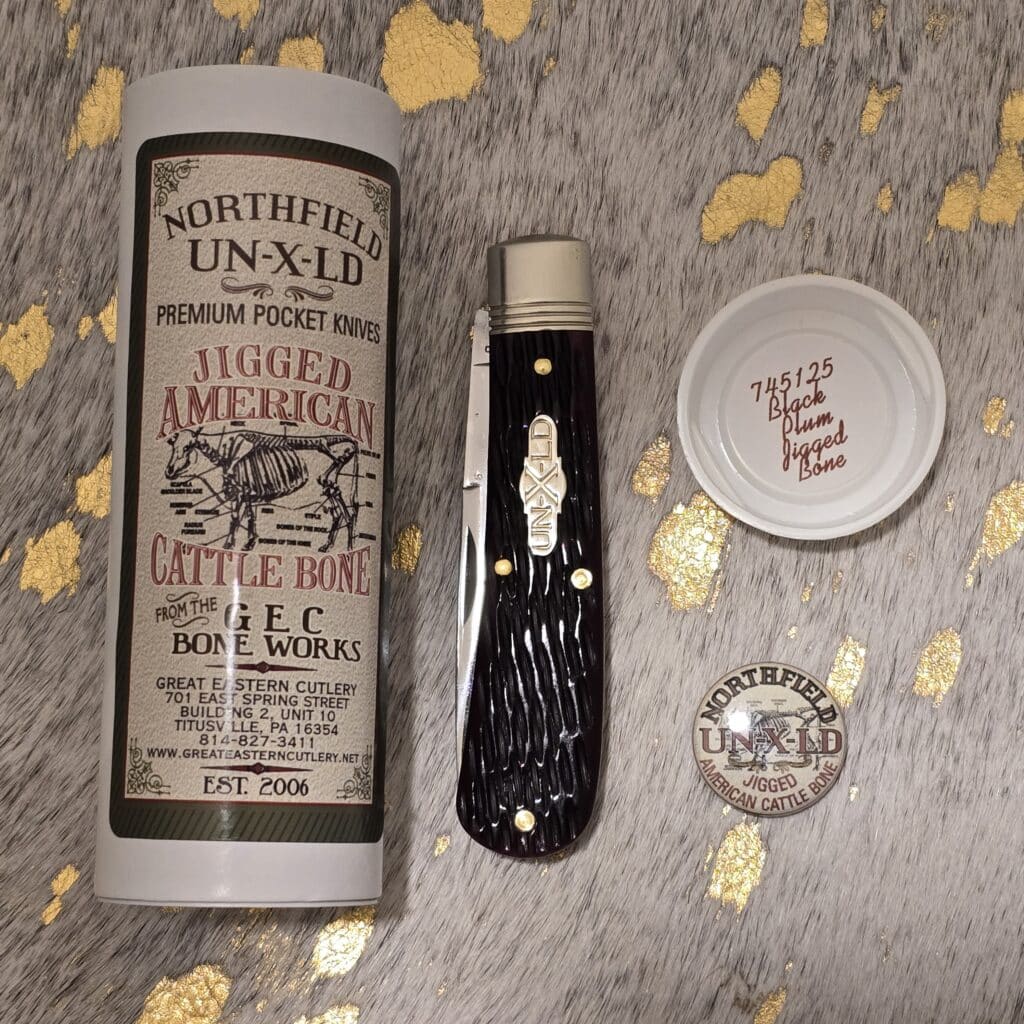 Great Eastern Cutlery #745125 Black Plumb Jigged Bone – gallery image 4