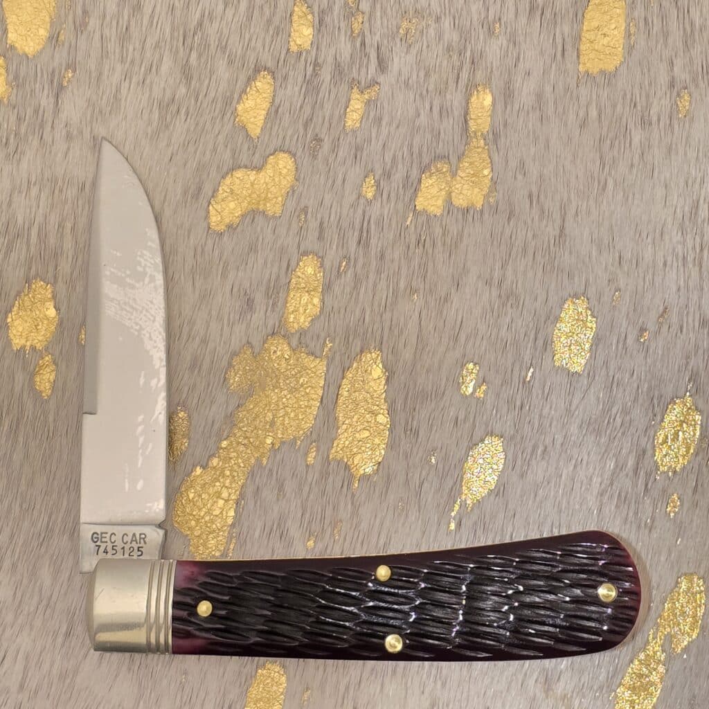 Great Eastern Cutlery #745125 Black Plumb Jigged Bone – gallery image 2