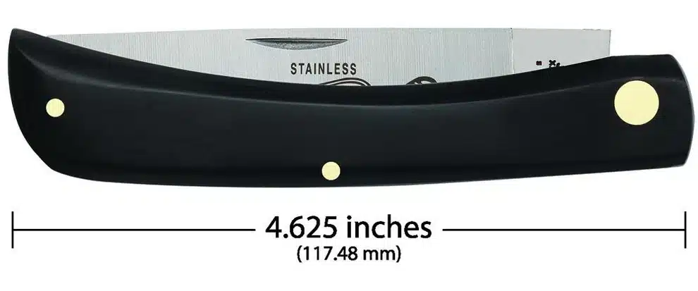 Case Black Synthetic Smooth Sod Buster 2138 SS – gallery image 5