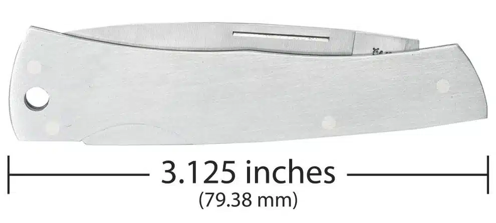 Case XX USA Brushed Stainless Steel Executive Lockback M1059L SS NO 00004 knife for sale