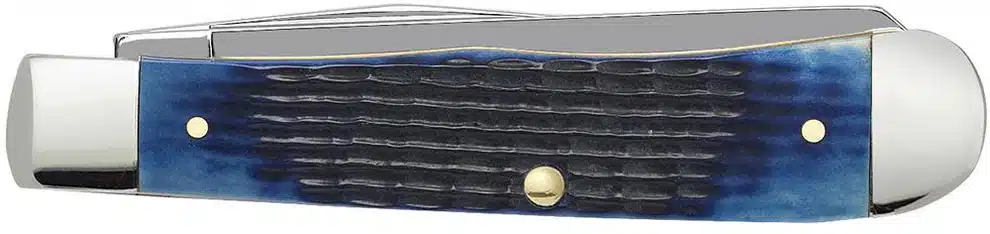 Case XX USA Blue Bone Rogers Corn Cob Jig Trapper 6254 SS No 02800 – gallery image 3