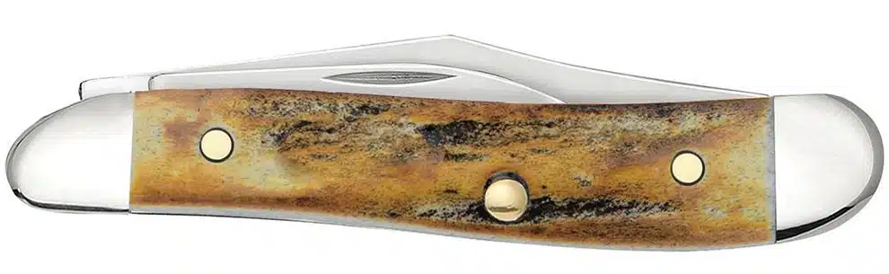 Case XX USA Genuine Stag Peanut5220 SS No 00048 knife for sale