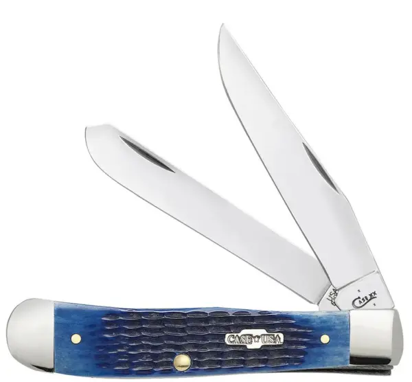 Case XX USA Blue Bone Rogers Corn Cob Jig Trapper 6254 SS No 02800 – gallery image 1