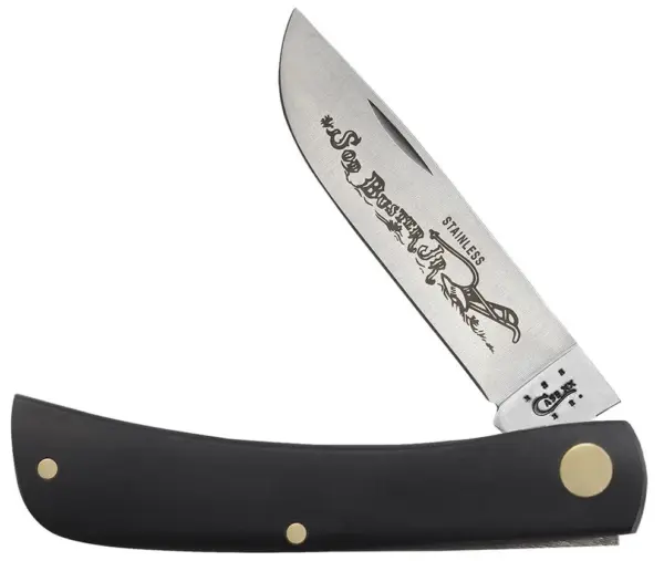 Case XX USA Black Synthetic Smooth Sod Buster Jr 2137 SS No 00095 – gallery image 1