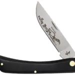 Case Black Synthetic Smooth Sod Buster 2138 SS knife for sale